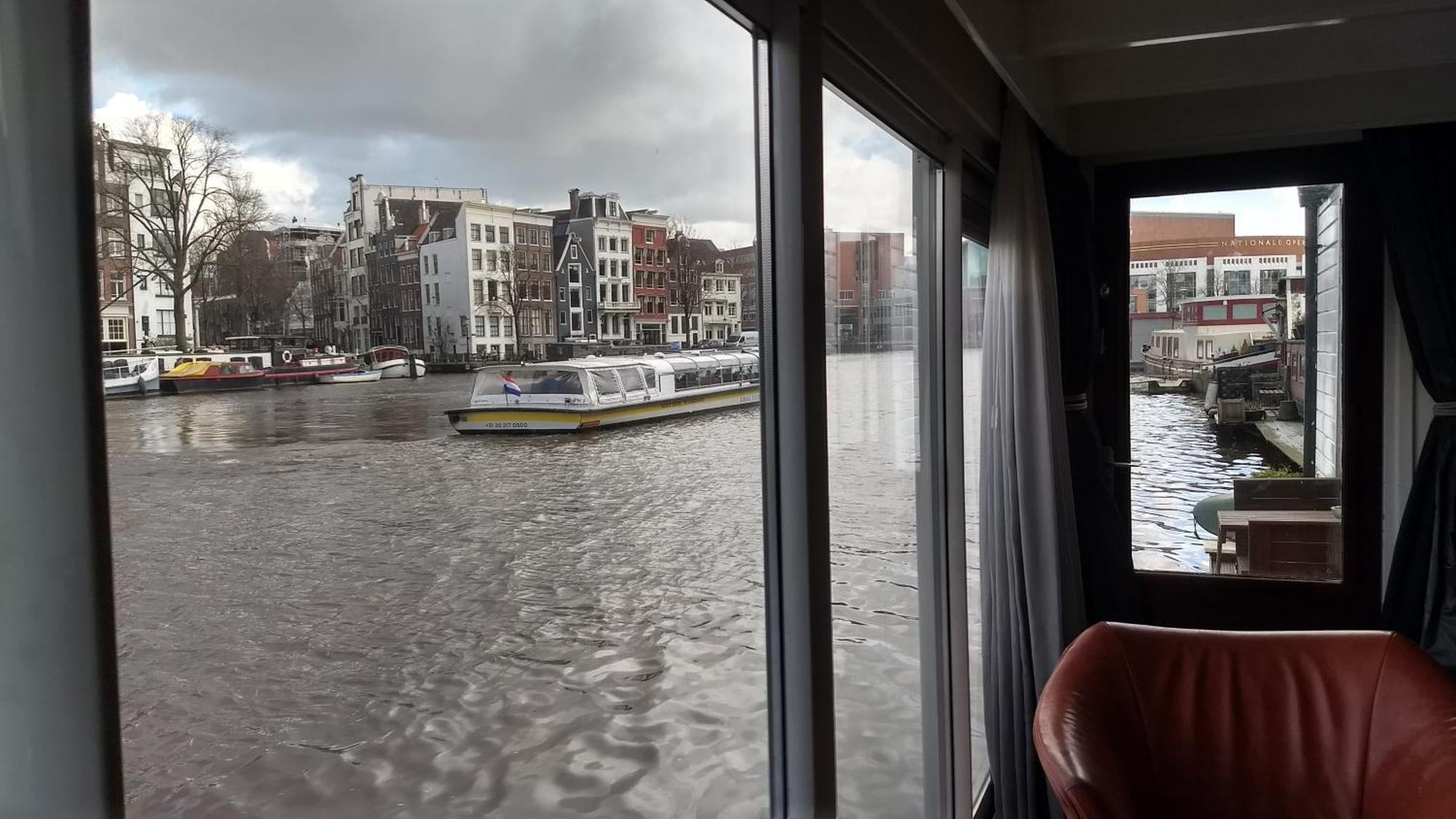 Rembrandt Square Boat Hotell Amsterdam Exteriör bild