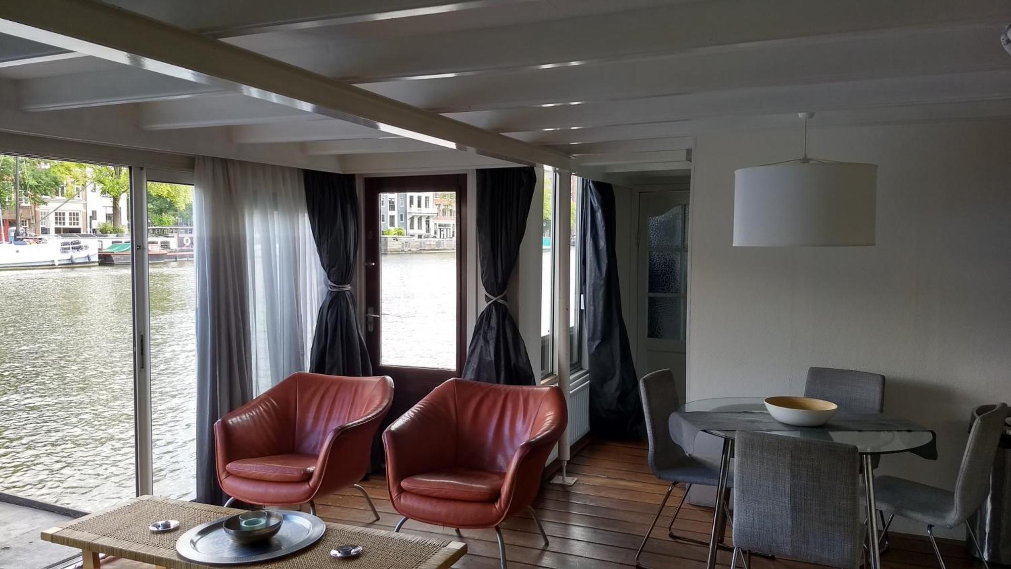 Rembrandt Square Boat Hotell Amsterdam Exteriör bild