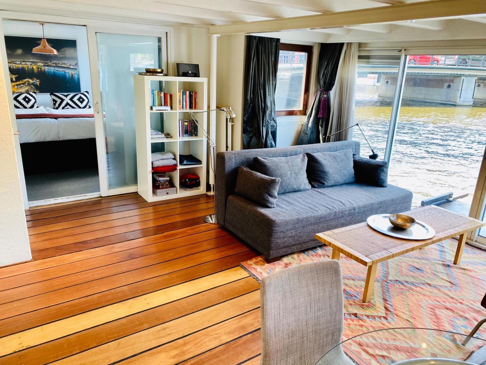 Rembrandt Square Boat Hotell Amsterdam Exteriör bild